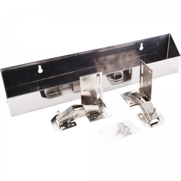 14-13/16" Stainless Tipout 2 Tray Set