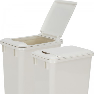 White Lid for 35 Quart Plastic Waste Container