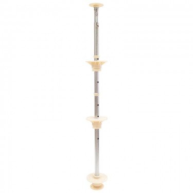 Lazy Susan Pole for 3 Round or Kidney Shelves