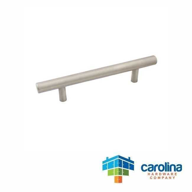 5 Inch 128mm 20 Pack Cosmas 425-128-H-SS Stainless Steel Cabinet Hardware Euro Style Bar Handle Pull 7-7/16 Overall Length Hole Centers 